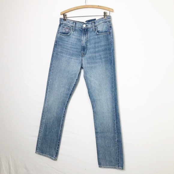7 for all mankind, easy, slim, straight leg, high rise, jeans - Picture 11 of 13
